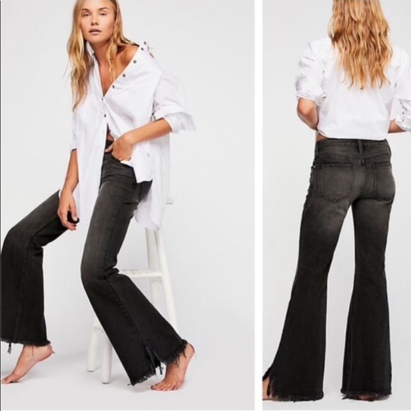💥FINAL💥NWT Free People Vintage Flare Jeans - Picture 2 of 7